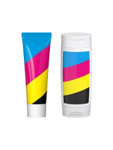 Opalovací krém v lahvičce s poutkem