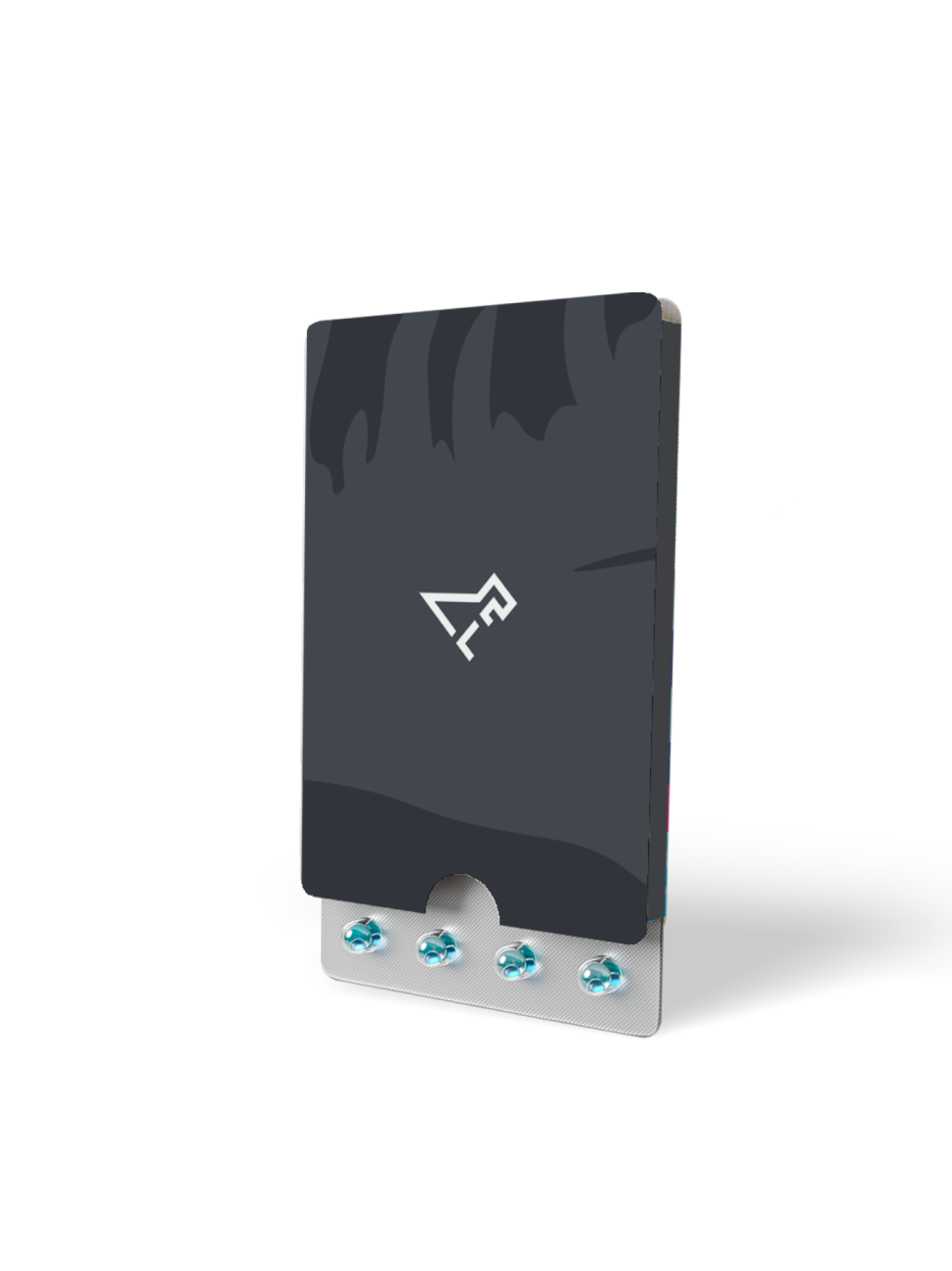 Kapsle na osvěžení dechu v blistru