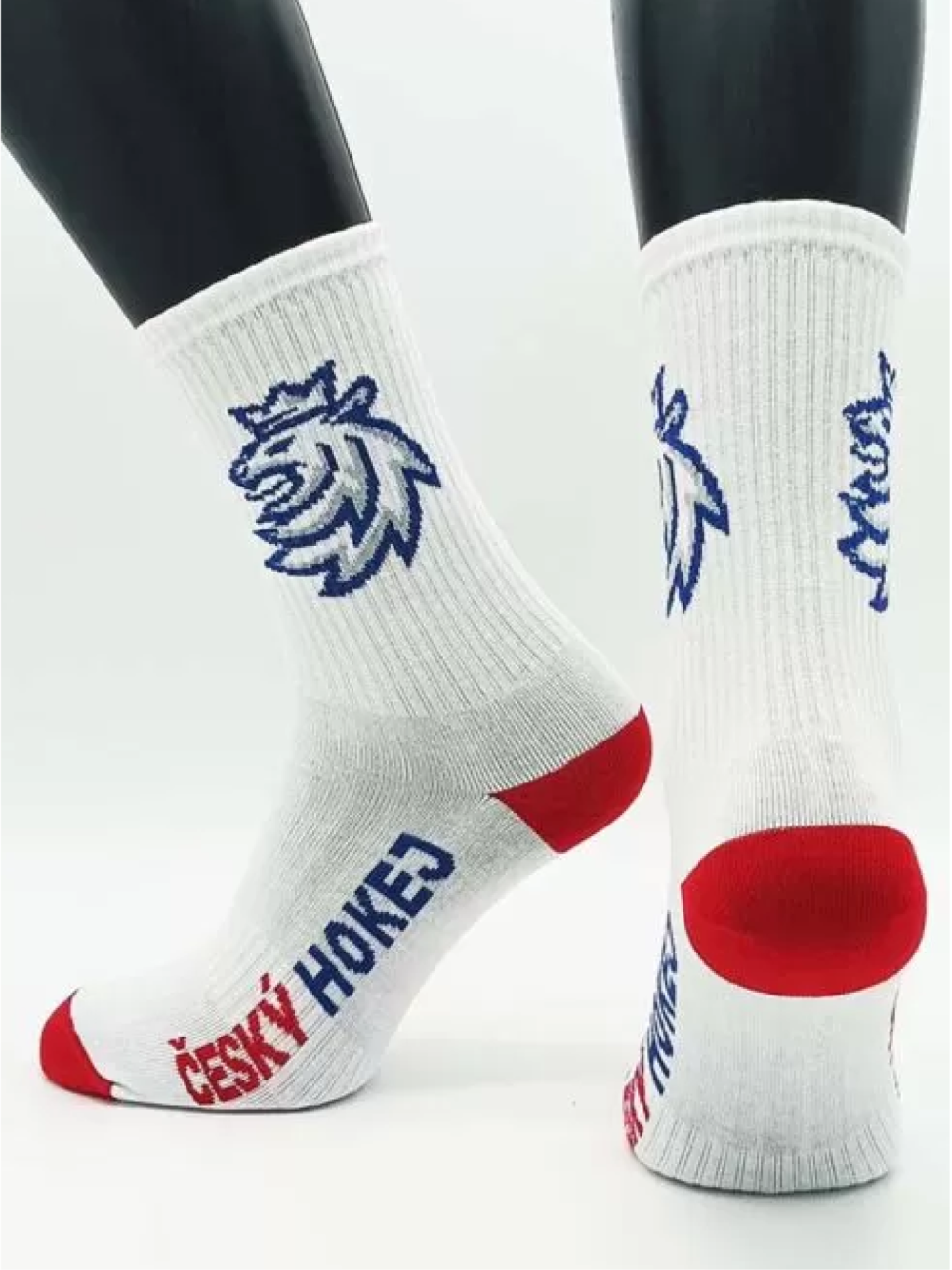 Volnočasové žebrované ponožky