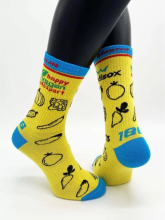 Volnočasové žebrované ponožky