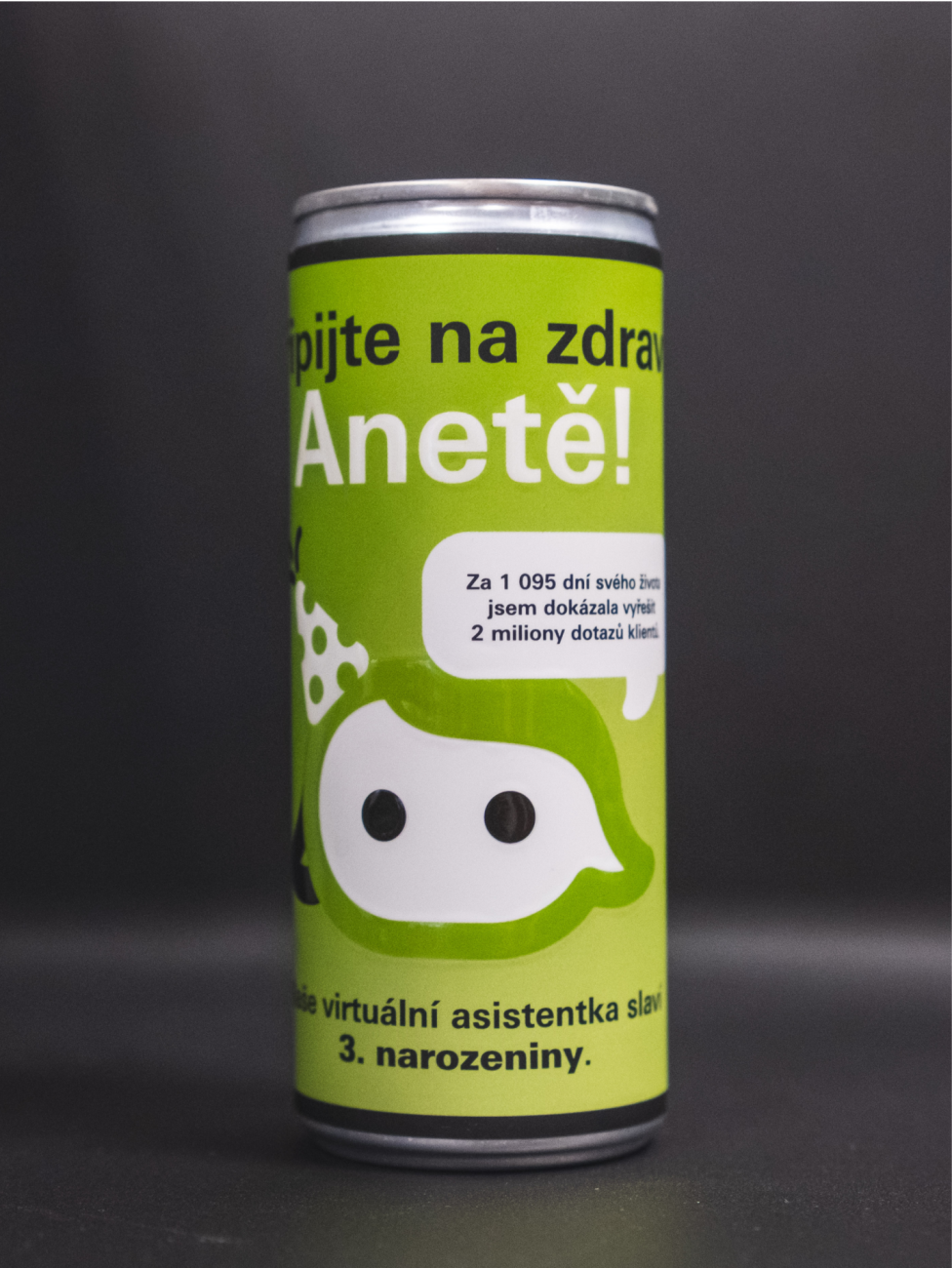 Frizzante v zakázkové plechovce