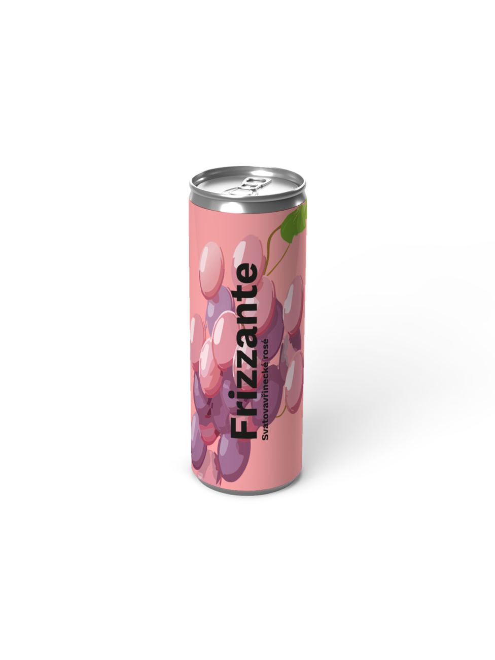 Frizzante Sauvignon v zakázkové plechovce