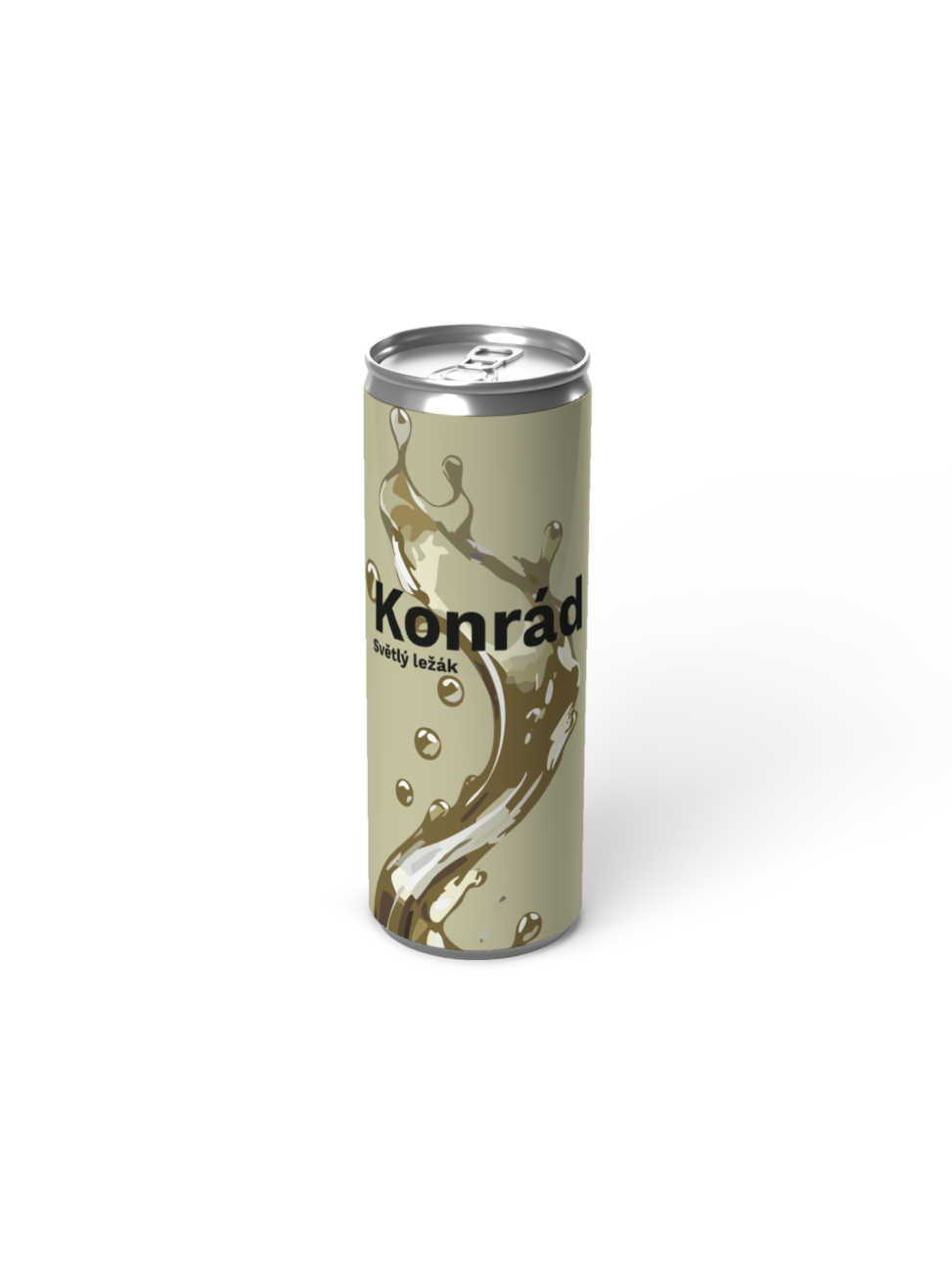 Světlý ležák v zakázkové plechovce