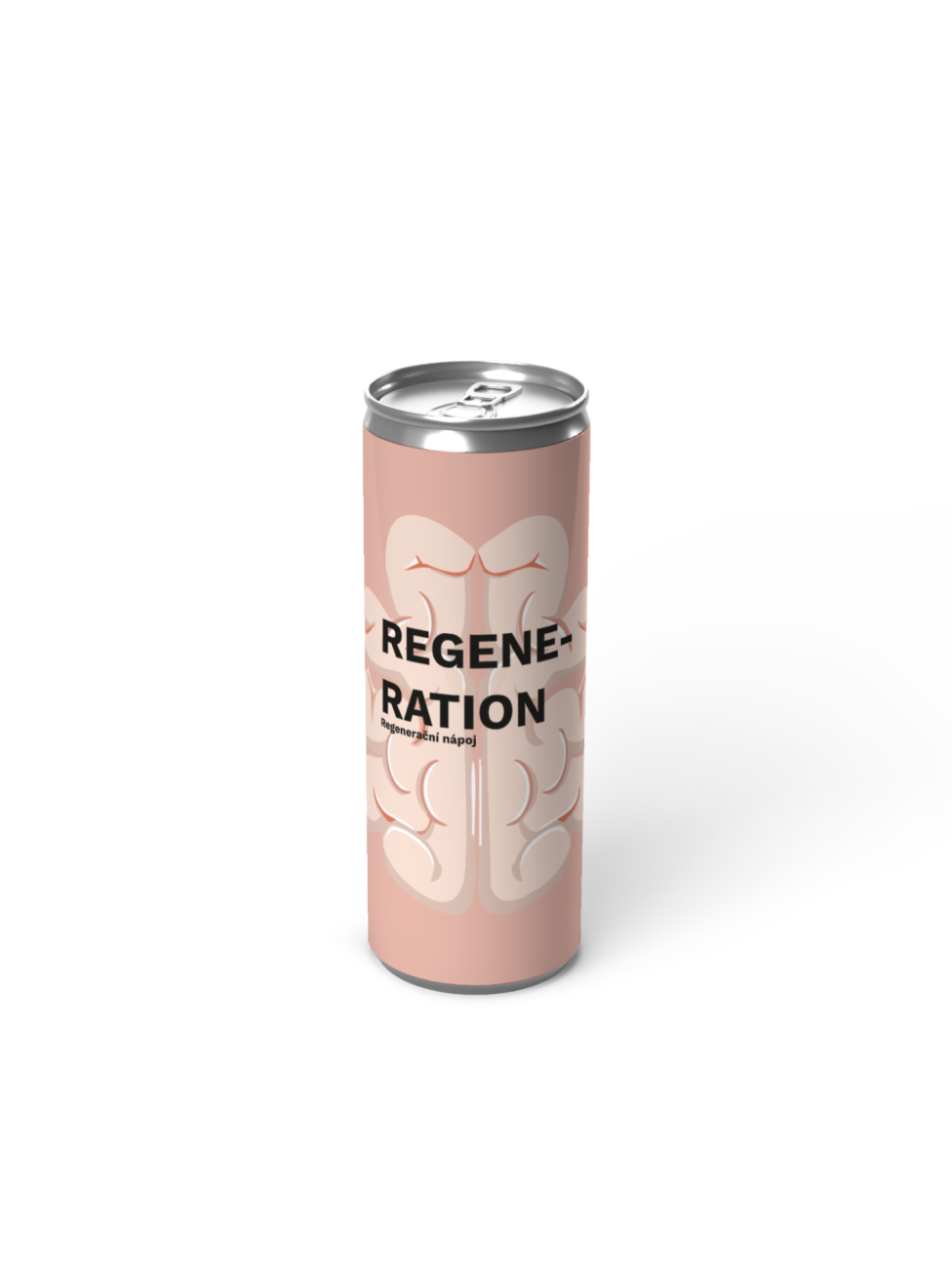 Regenerační nápoj v zakázkové plechovce