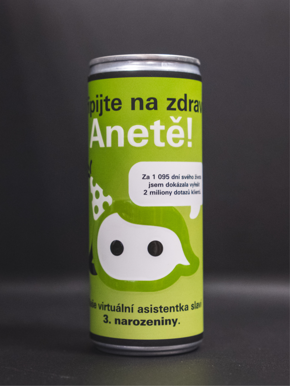 Funkční collagenový nápoj bez cukru v plechovce