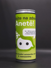 Funkční collagenový nápoj bez cukru v plechovce