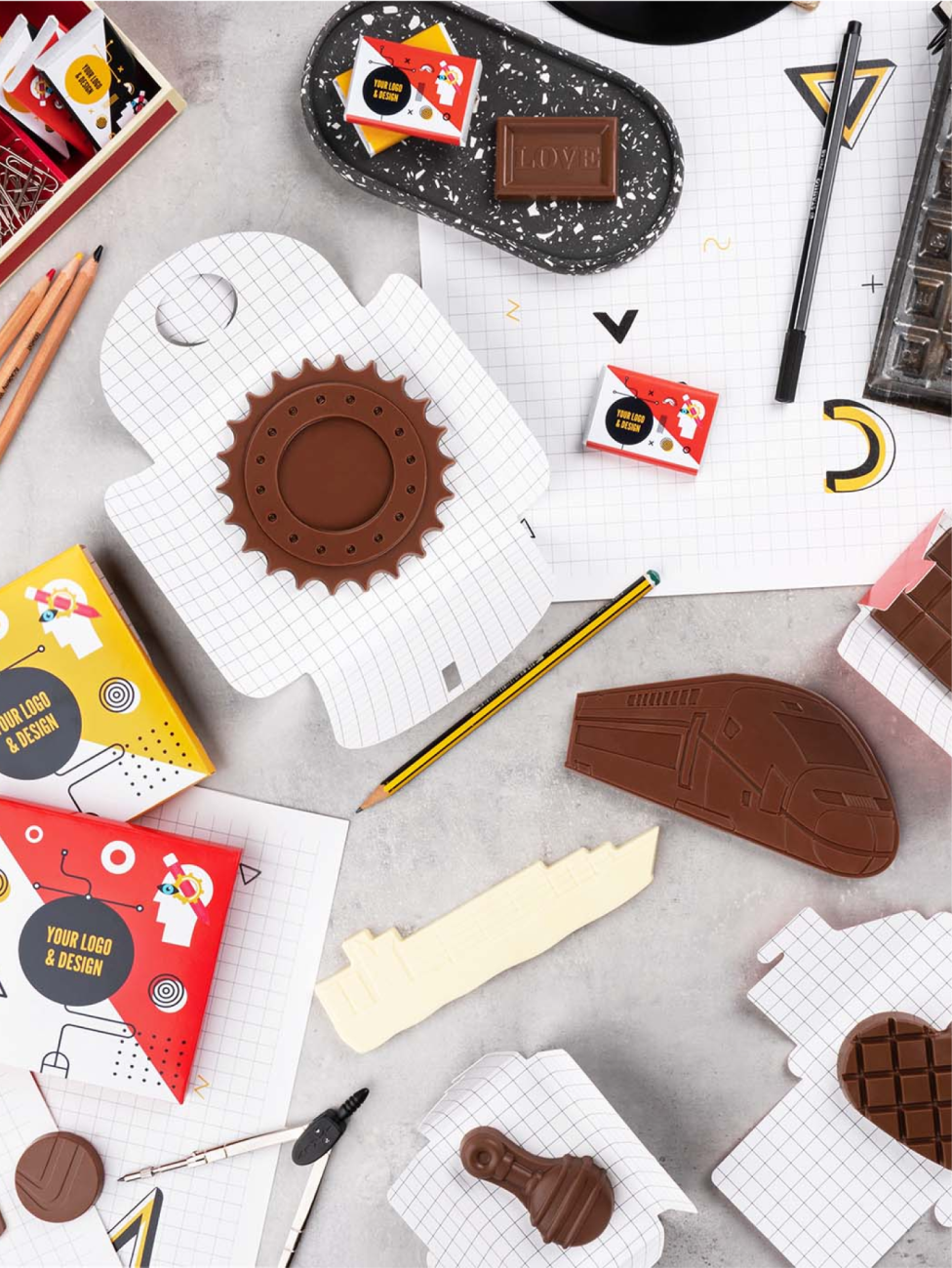 Čokoláda ve vlastním tvaru