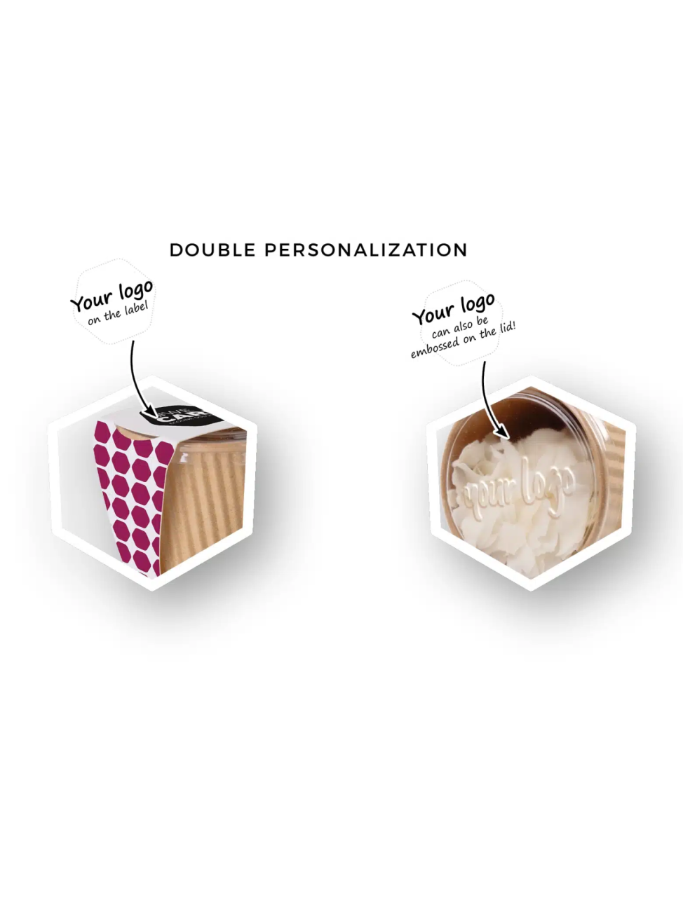 Mini směs na přípravu horké čokolády s marshmallows v kelímku