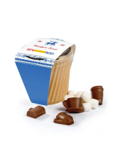 Mini směs na přípravu horké čokolády s marshmallows v kelímku