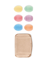 Sada šesti křídových vajec