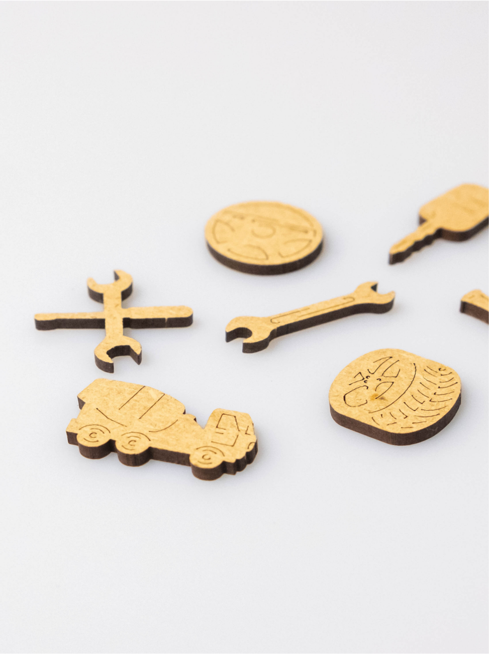 Dřevěné puzzle A4