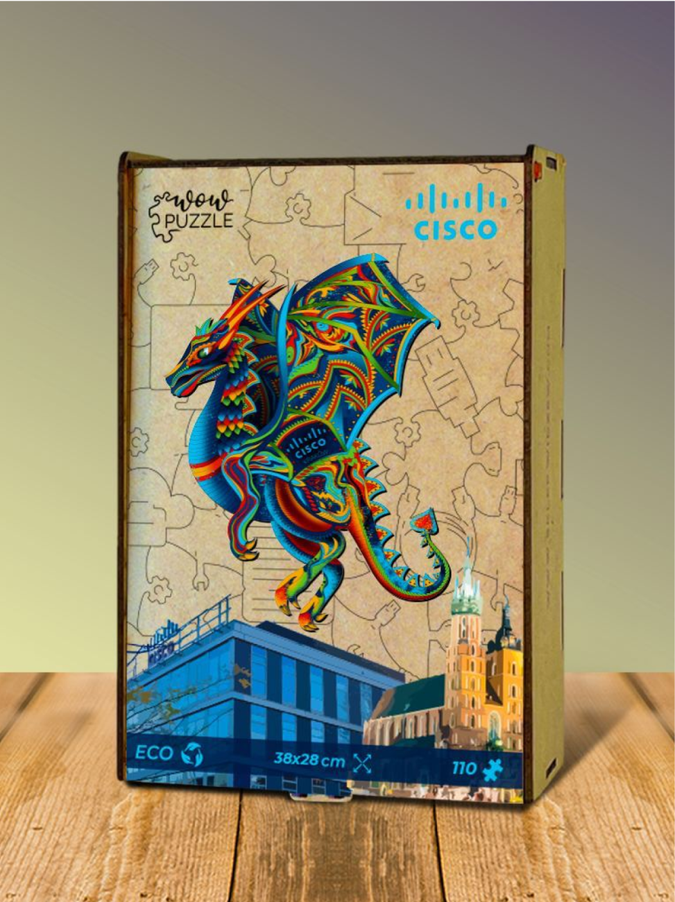 Dřevěné puzzle A5