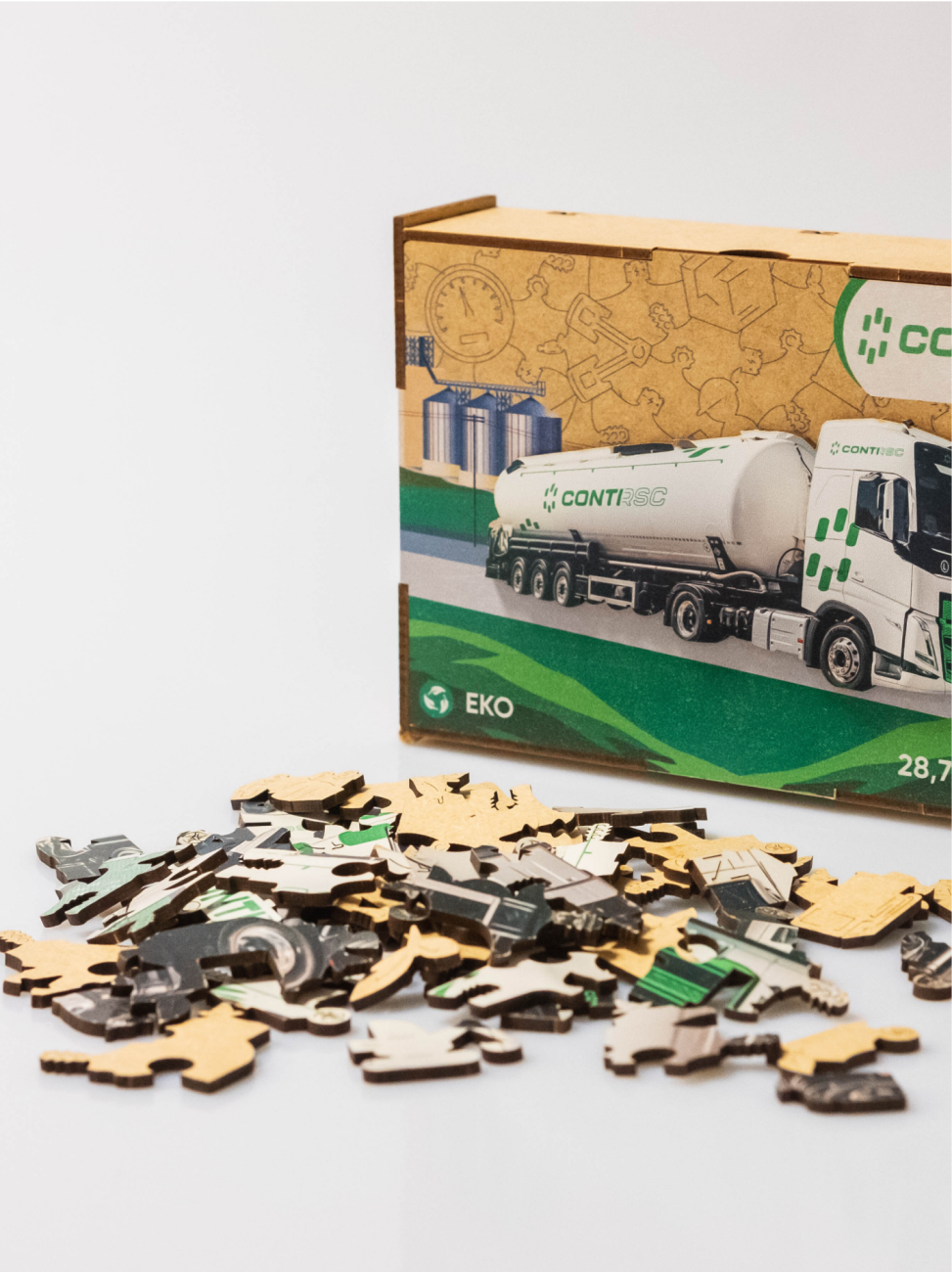 Dřevěné puzzle A5