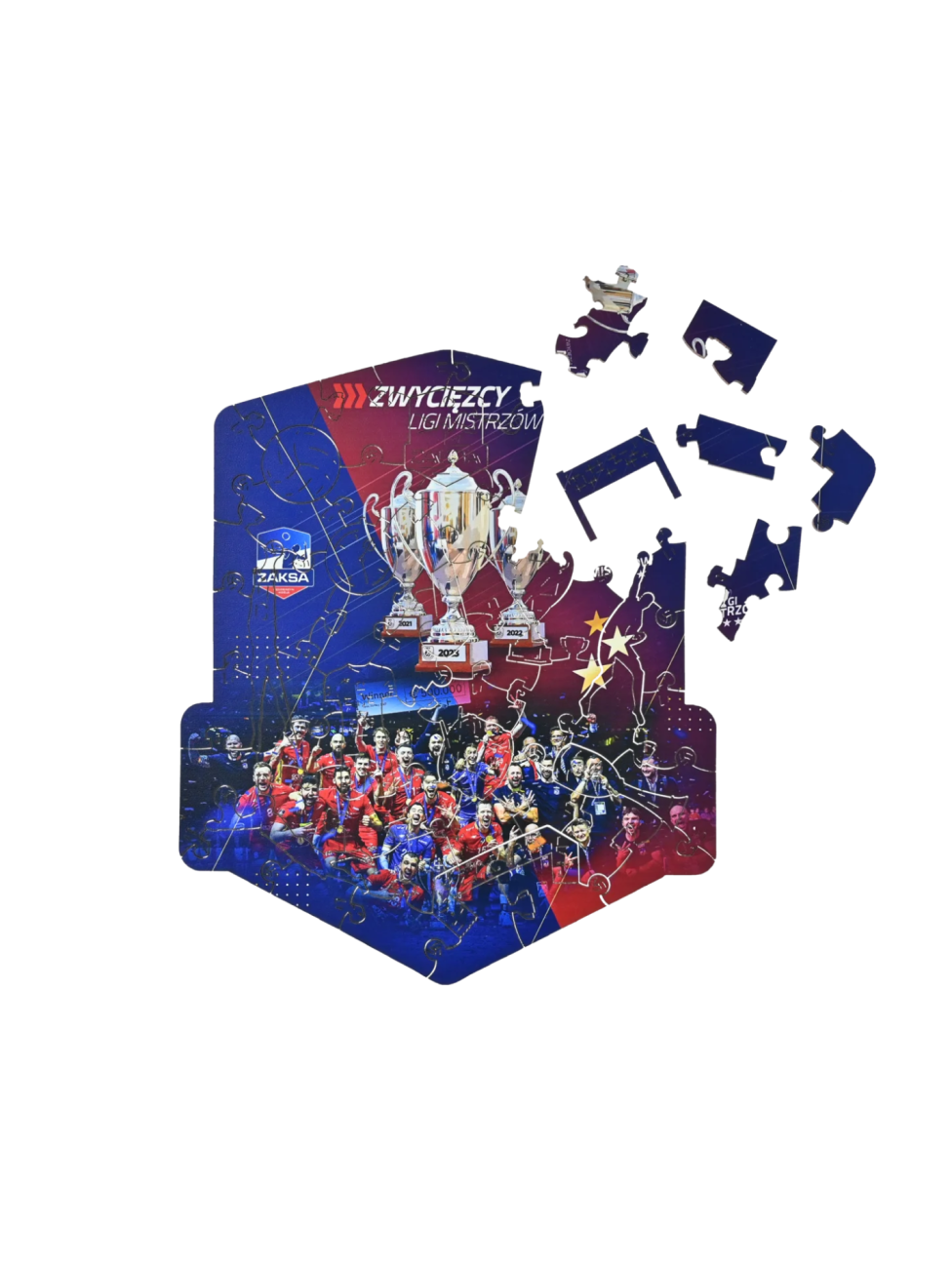 Dřevěné puzzle A5