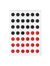 Dřevěná hra "spoj 4"