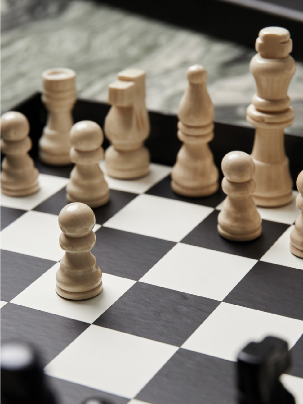 Šachy VINGA v papírové krabičce