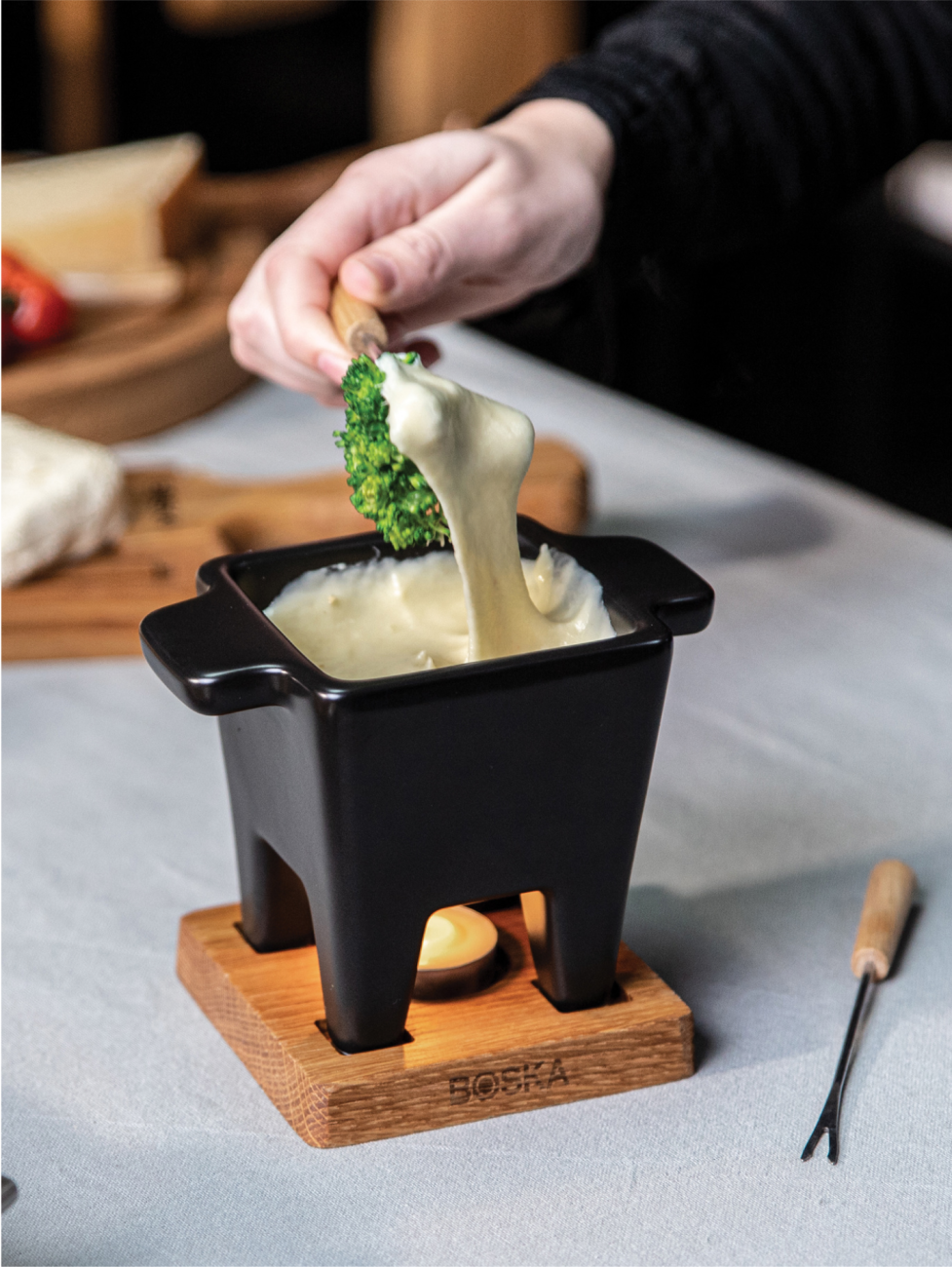 Keramická sada na fondue BOSKA