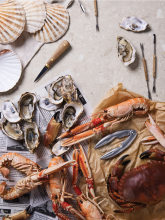 VINGA sada na otvírání ústřic v dárkové krabičce