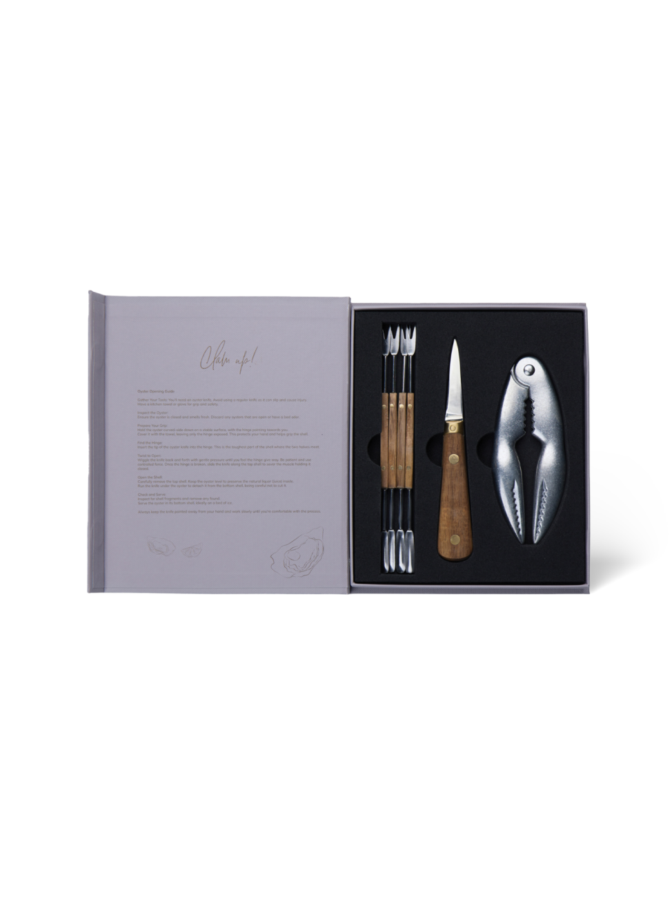 VINGA sada na otvírání ústřic v dárkové krabičce