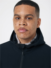 Pánská soft-shell bunda s kapucí