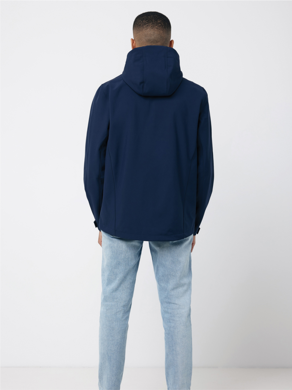 Pánská soft-shell bunda s kapucí