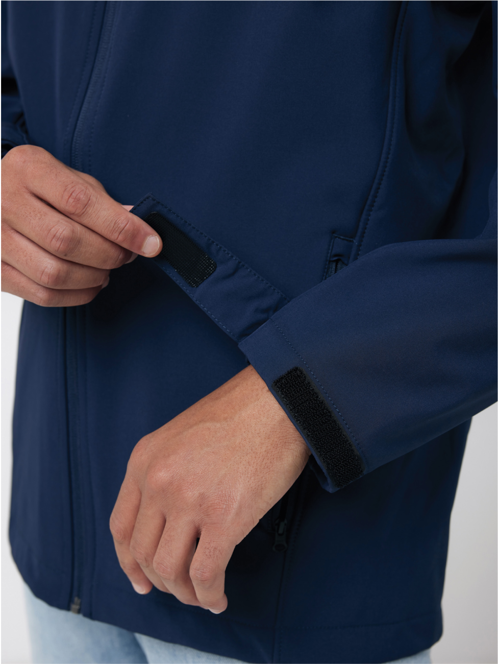 Pánská soft-shell bunda s kapucí