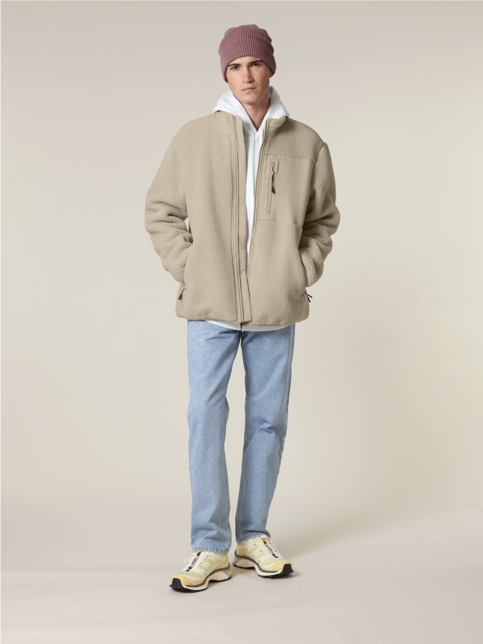 Fleecová "sherpa" bunda Stanley/Stella