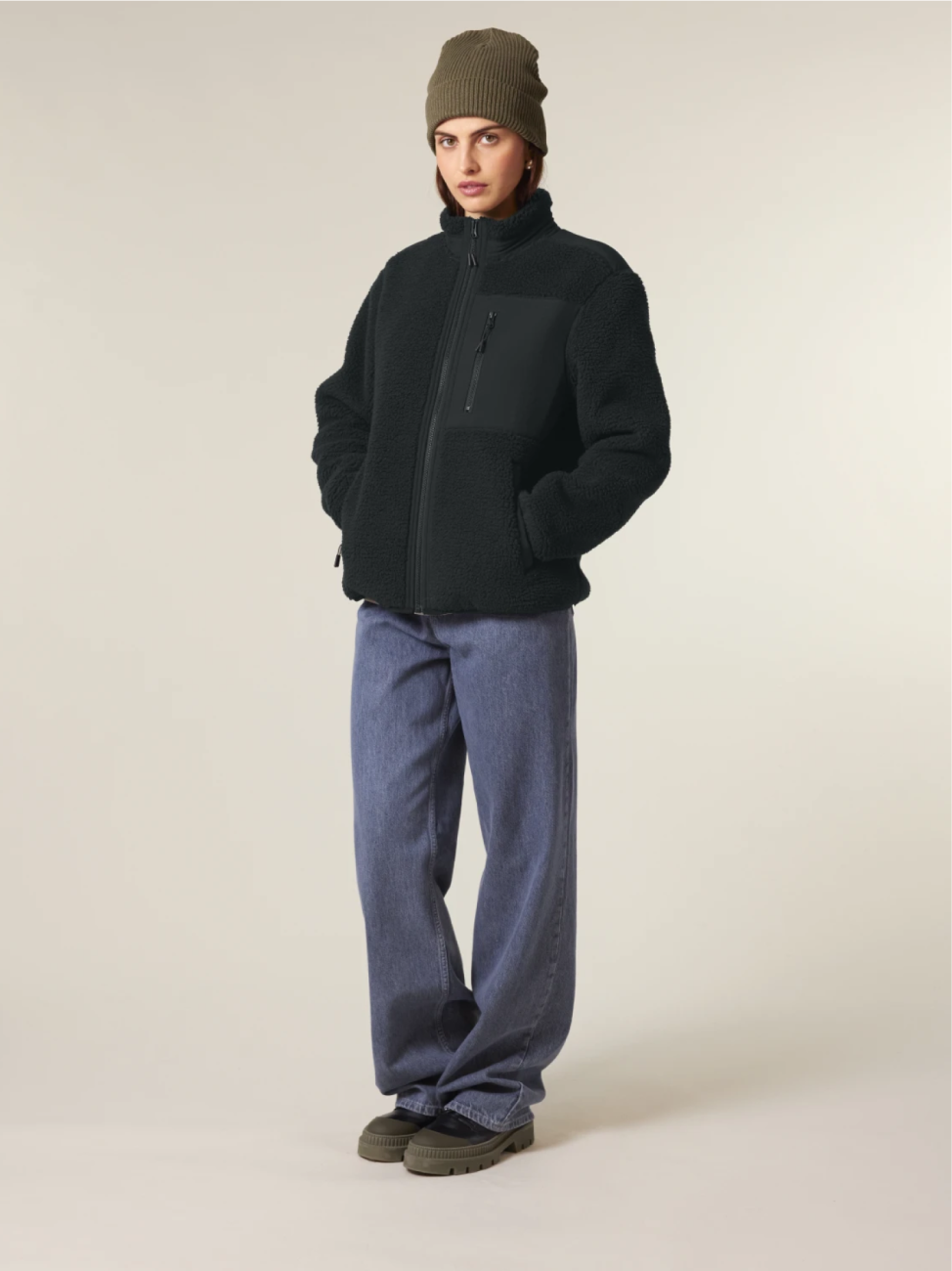 Fleecová "sherpa" bunda Stanley/Stella