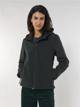 Dámská soft-shell bunda Stanley/Stella s kapucí