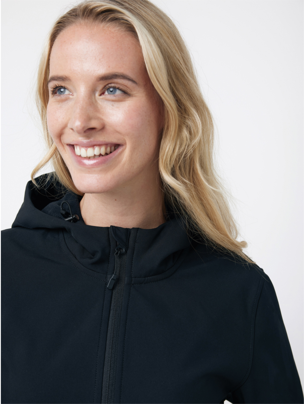 Dámská soft-shell bunda s kapucí