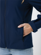 Dámská soft-shell bunda s kapucí