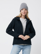 Dámská soft-shell bunda s kapucí