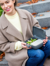 Praktický box ze 3 kusů s příborem