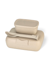 Praktický box ze 3 kusů s příborem