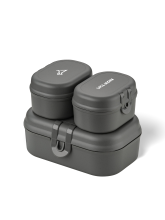 Set dvou obědových boxů s příborem