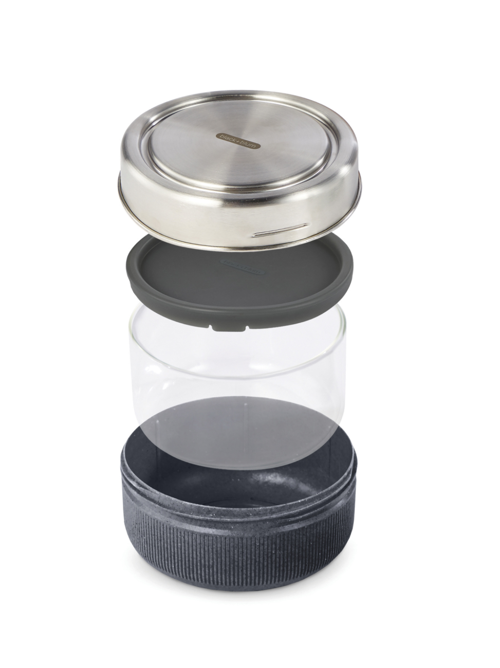 Skleněná miska na jídlo Black+Blum