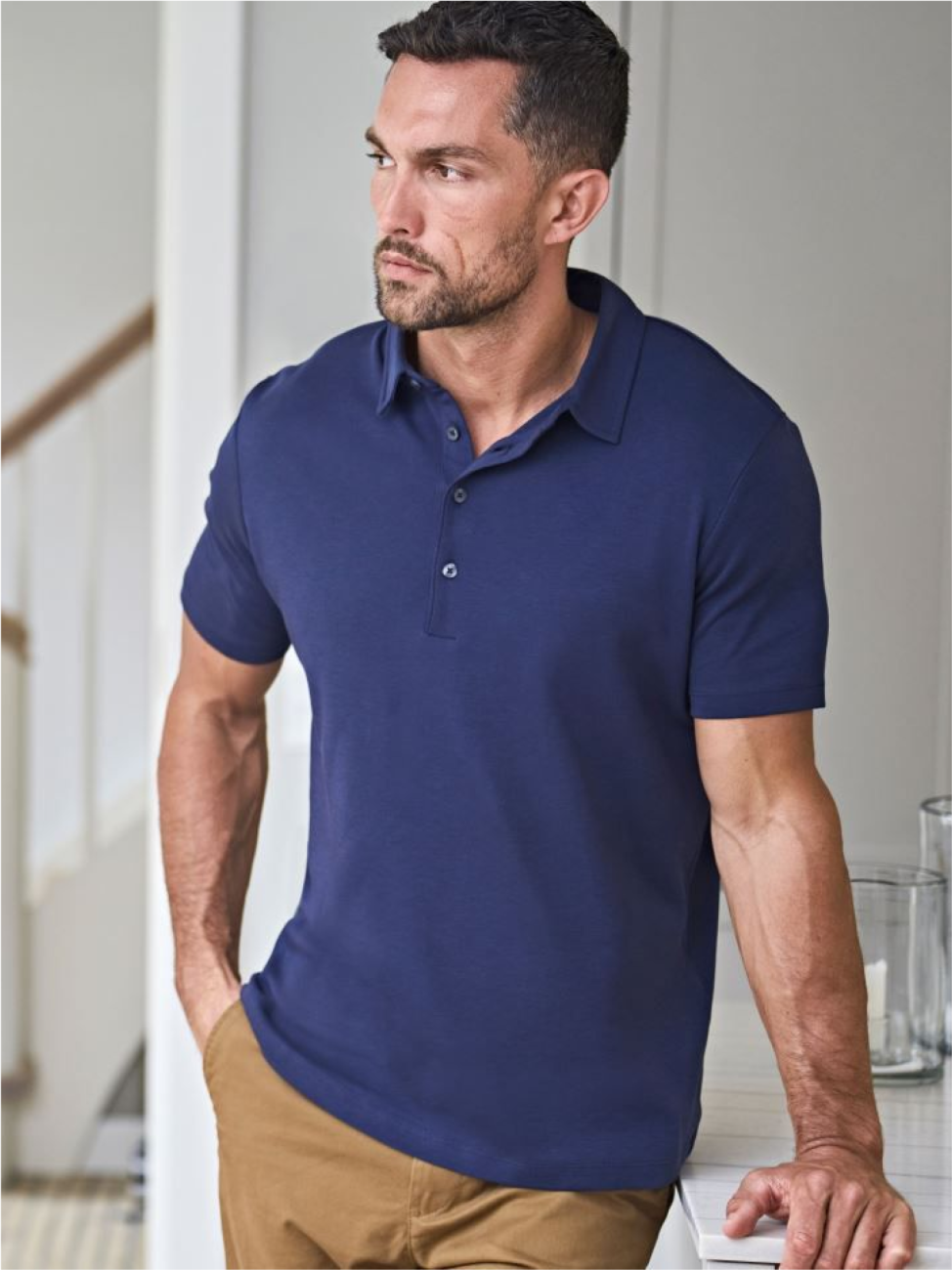 Pánské polo tričko Single Jersey