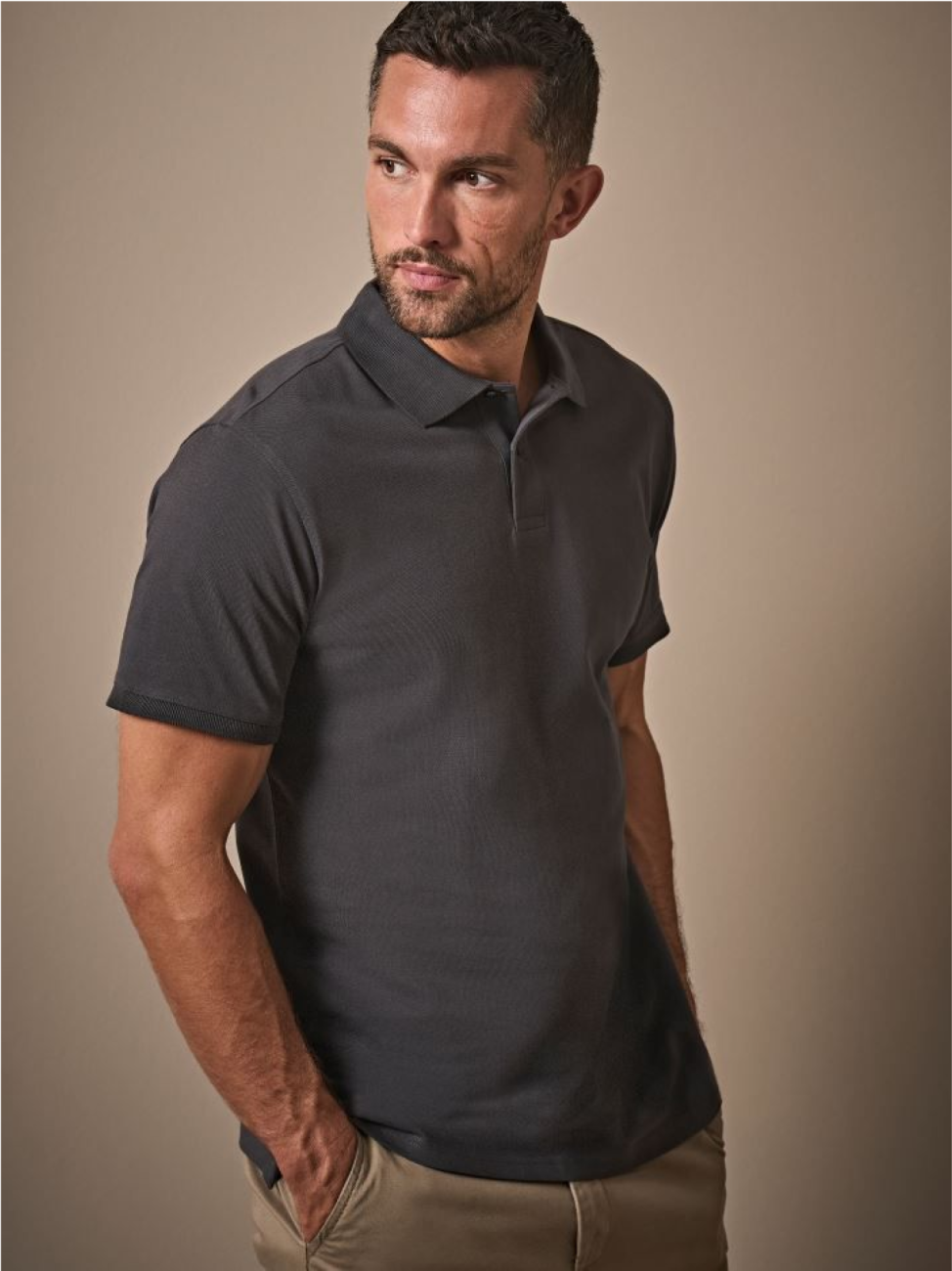 Premium piqué polo pánské