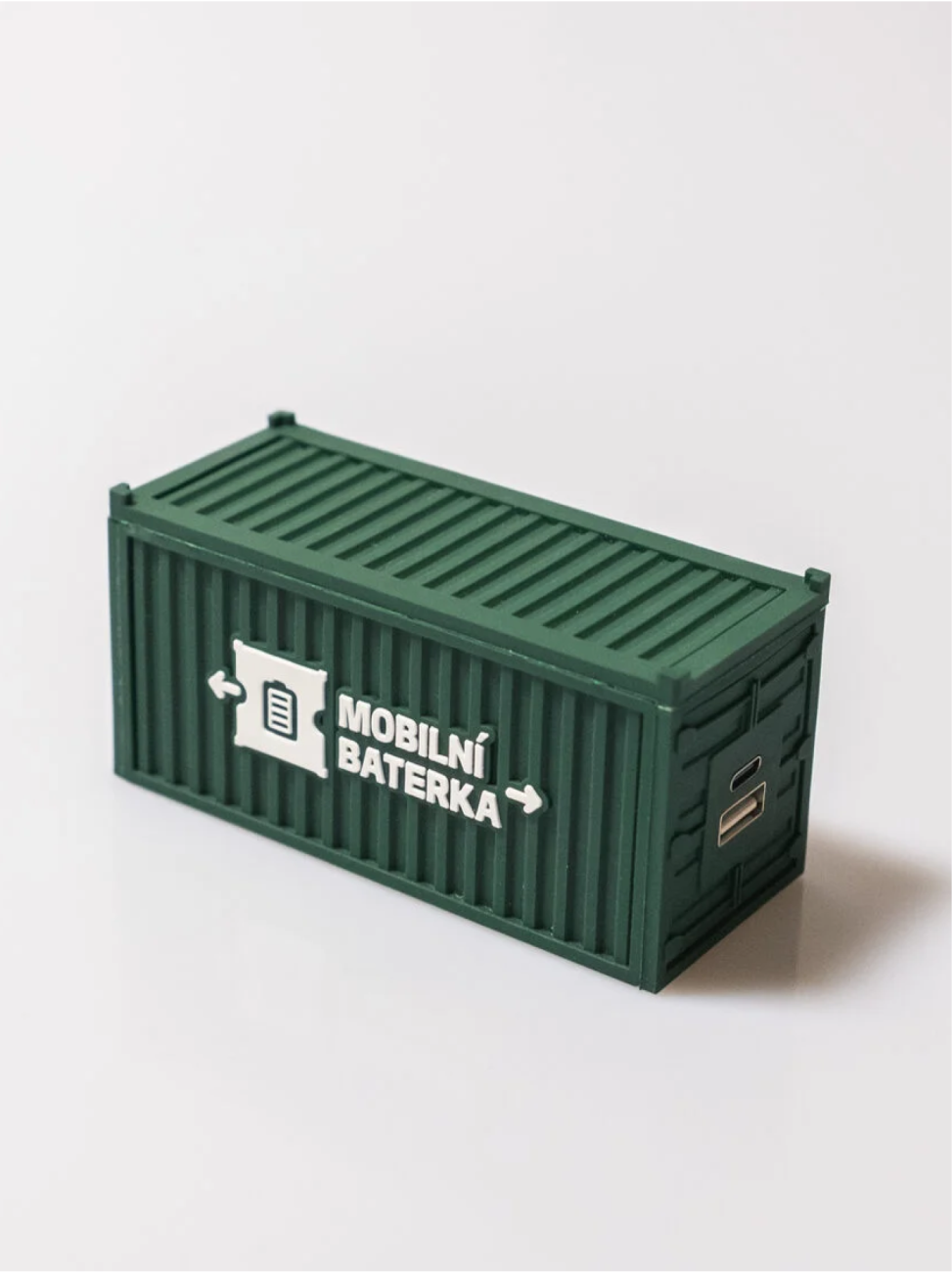 Zakázková powerbanka ve vlastním 3D tvaru