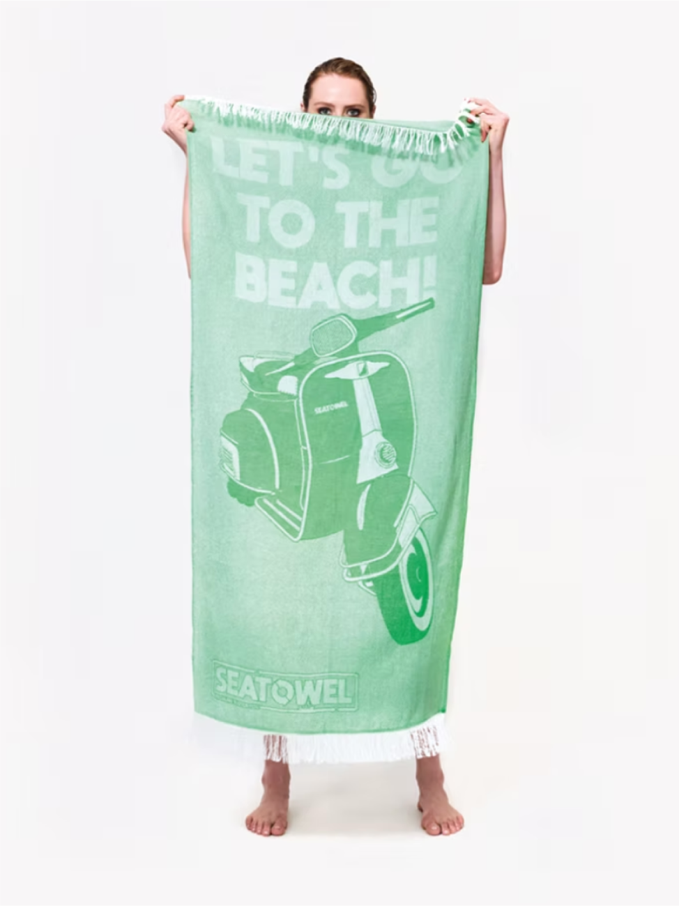 Zakázkově tkaný plážový ručník SEAQUAL