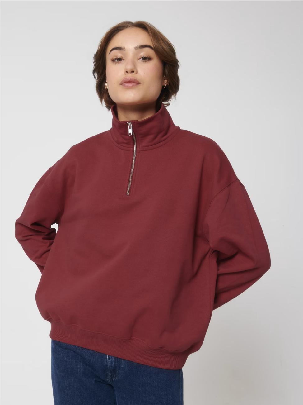 Quarter zip mikina Stanley/Stella