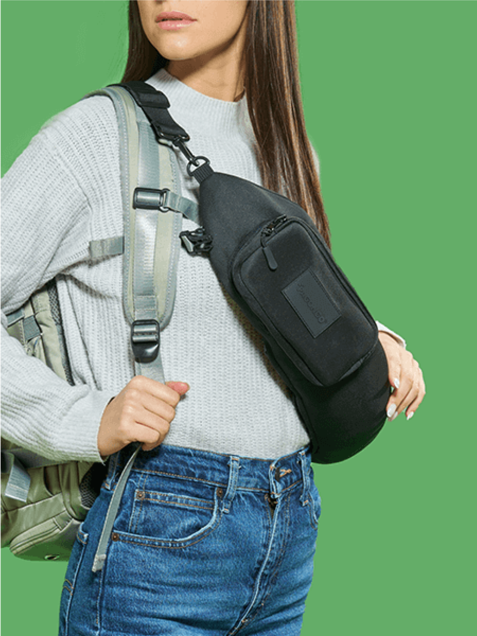 Cestovní polštářek s úložným prostorem