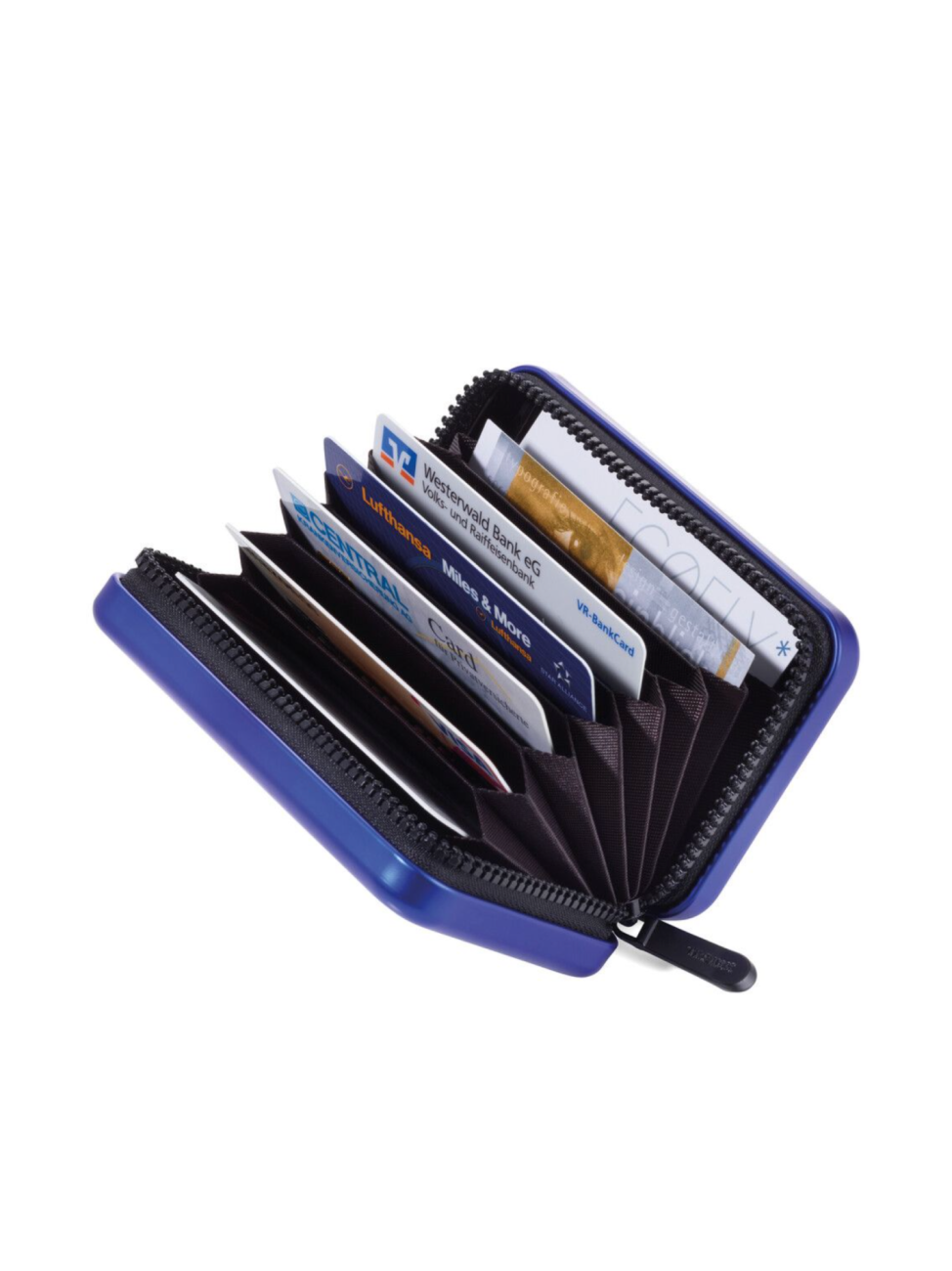 Skořepinová peněženka na karty