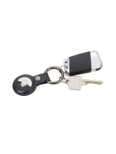 Koženkové pouzdro na AirTag® s karabinou