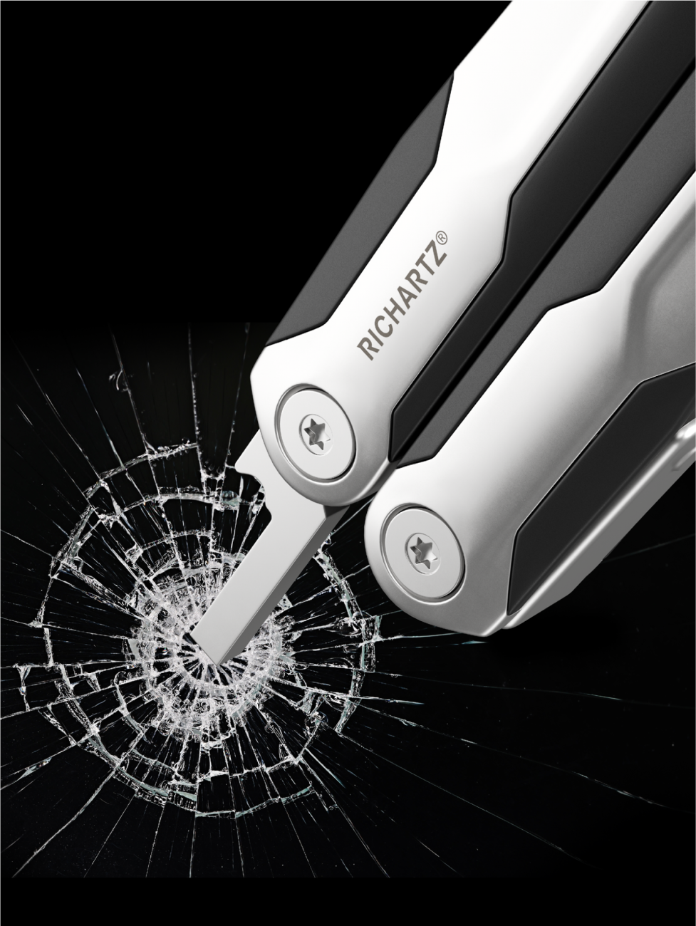 Multitool s kleštěmi a sadou šroubovacích bitů