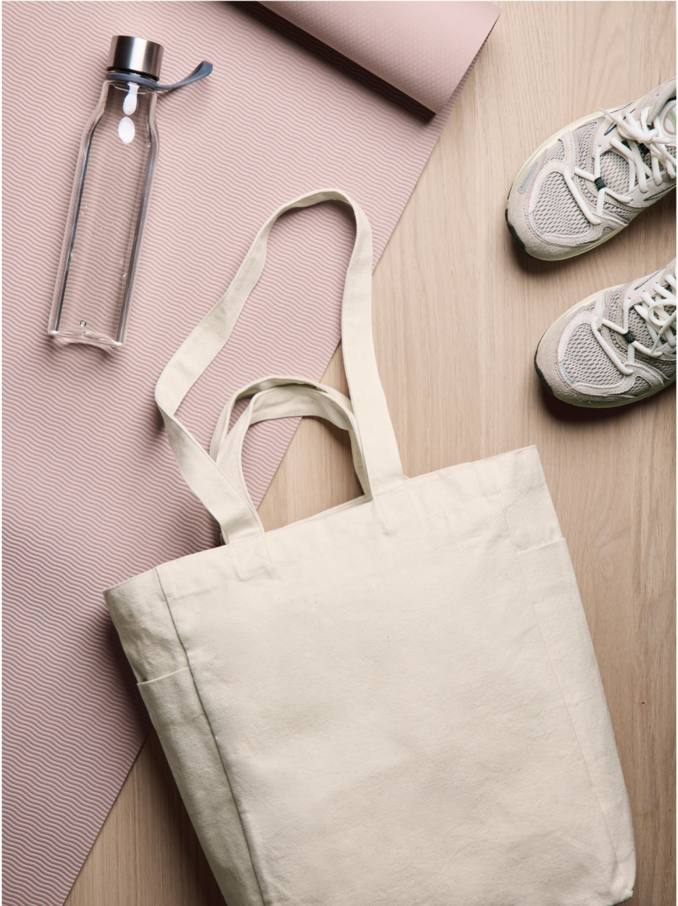 Nákupní taška s dvojitými uchy