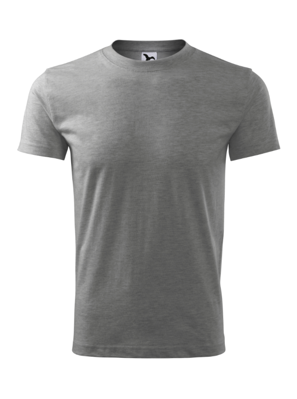 Tmavě šedý melír