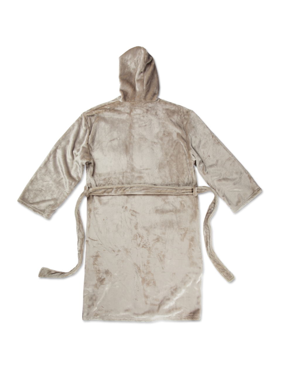 Plyšový župan VINGA s kapucí