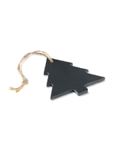 Vánoční břidlicová ozdoba ve tvaru stromečku