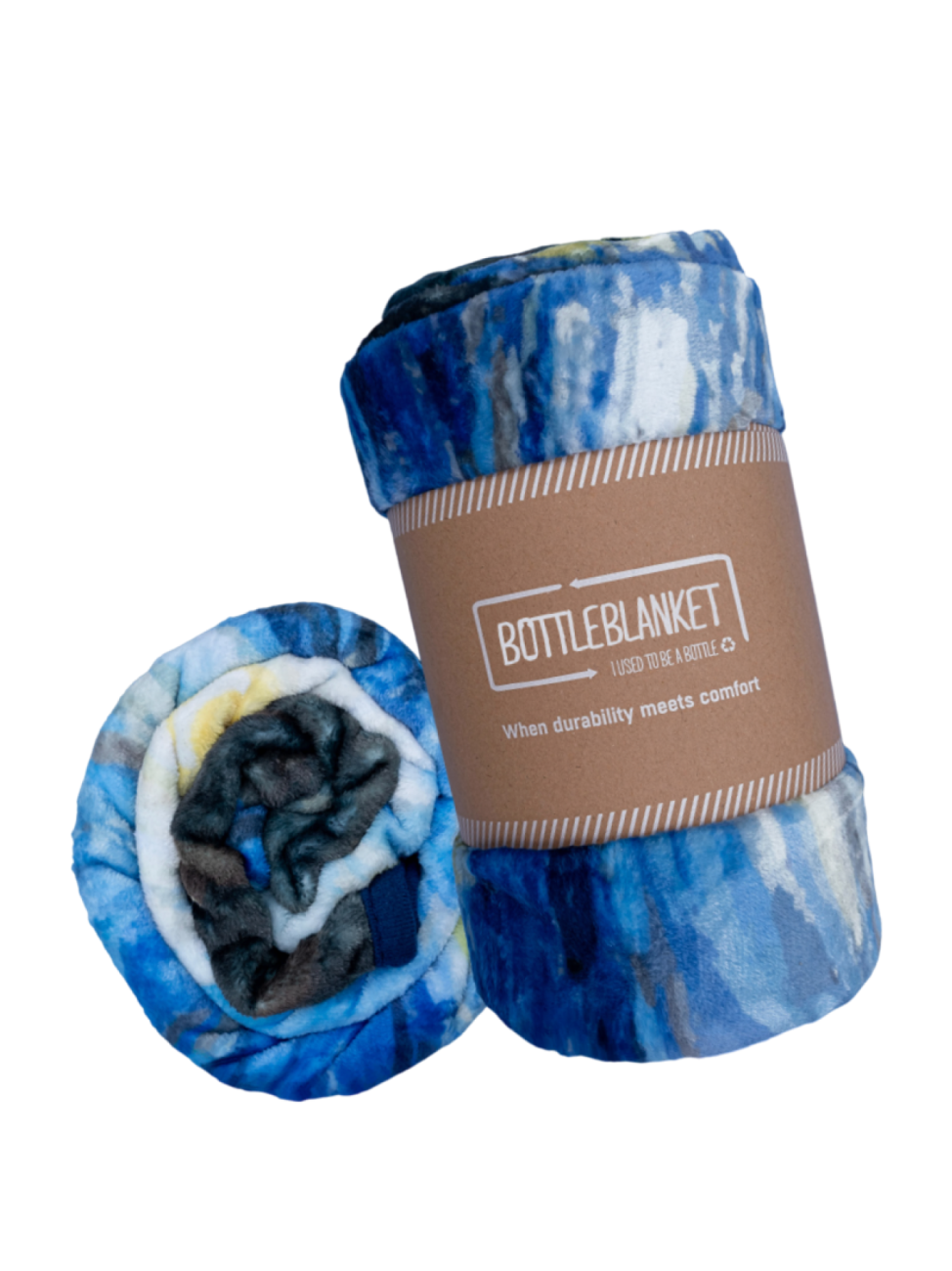 Zakázková plyšová deka z rPET